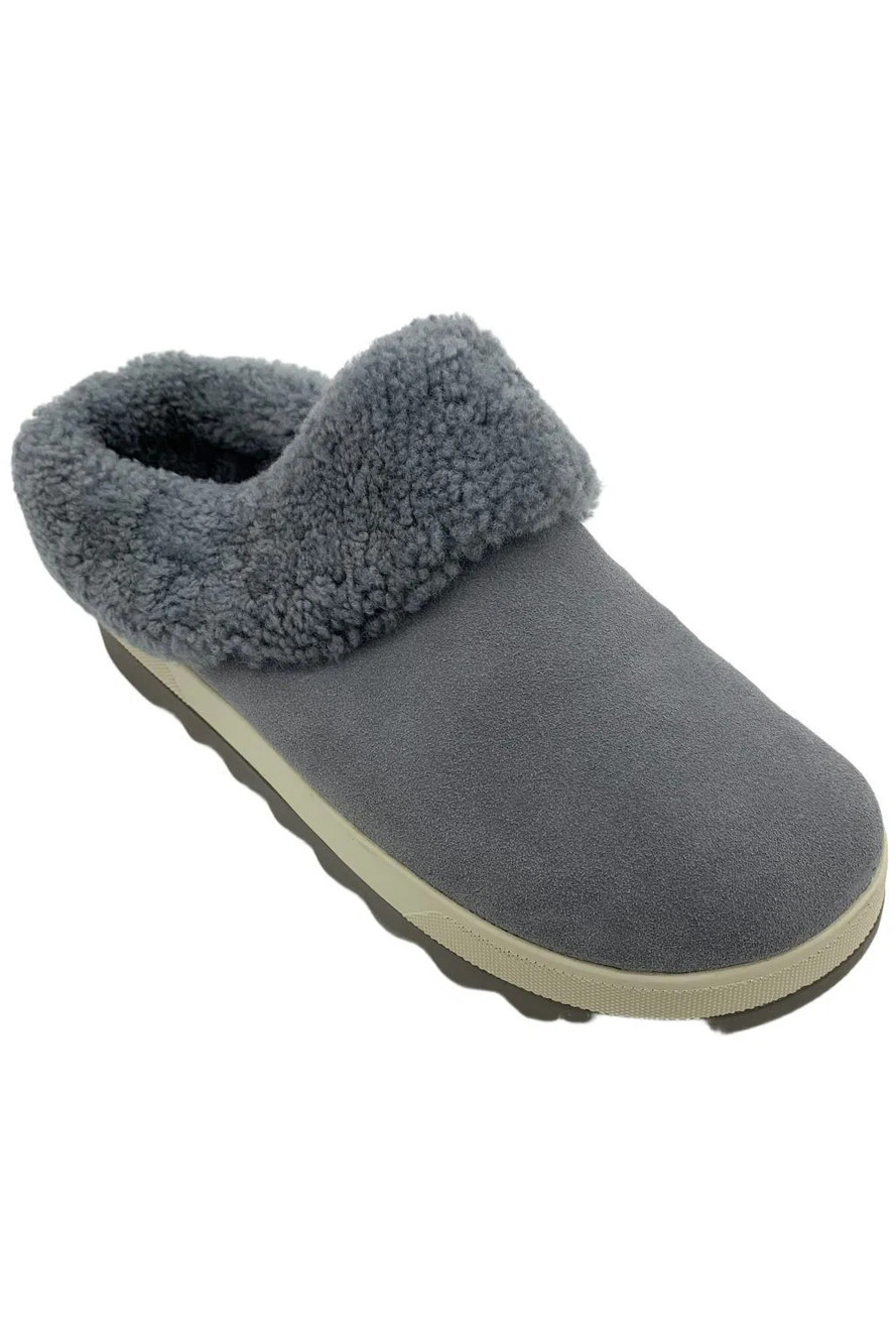 Cougar Women's Winter Indoor Outdoor Slipper Petra Ash/Blue - Medium